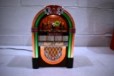 Rock O Rama Electric Tabletop Jukebox Radio, 10'' Tall