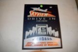 Tin Skyview Drive In Sign, 11''x14''