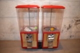Northwestern Tandem 25 Cent Candy Dispenser, Just One Unit Is 7'' Wide By 16'' Tall, Plastic