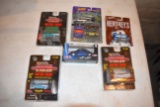 Racing Champions Assortment Of Cars On Cards, Johnny Lightning, Beetle, Corvettes, (6) Total