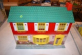 Tin Doll House, 22'' Wide By 16'' Tall