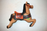 Painted Wooden Carousel Horse