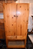 Pine Utility Cupboard, 2 Drawers, 31'' Wide, 68'' Tall, 19'' Deep,  Pickup Only Auction Company will