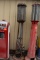Wayne Cut 615 Gas Pump, SN:6639, No Globe, Has Hose And Brass Nozzle, Good Glass, One Set Of Numbers