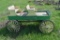 4 Seat Spring Cart, Wooden Wheeled On Rubber