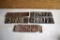 (1) 1915 To 1917 License Plate With Damage, (4) 1918 to 1920 License Plates, 5 Total