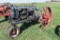 McCormick Deering Farmall F-12 Tractor, Narrow Front, Rear Steel Wheeled With Lugs, Front Rubber, Be