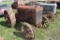 Fordson Tractor, Motor Is Stuck, Gas, Steel Wheeled, Belt Pully, Deering Cast Iron Seat, Good Tin, W