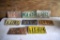 (8) Assortment Of 1970s License Plates