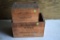 Winchester Wooden Ammunition Box And Federal Shells Wooden Ammunition Box