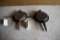 (2) Griswold Cast Iron Waffle Makers