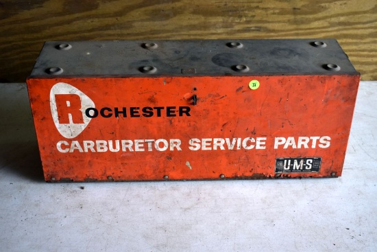 Rochester Carburetor Service Parts Cleaning Cabinet, 24'' Long, 10'' Tall