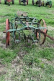 Horse Drawn Culivator With Seat, Steel Wheeled