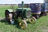 John Deere GP Tractor, Steel Wheels With Lugs, SN:207906, Motor Is Free, Non Running, Looks Very Com