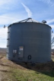 9,000 Bushel Drying Grain Bin With Sukup D0301 Drying Fan, Drying Floor, 5hp Fan, Burner, 27' Diamet