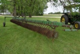 John Deere 400 Rotary Hoe, 30’, End Transport, Fixed Frame