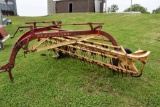 New Holland 56 Hay Rake, Some Rake Teeth Missing