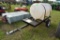 320 Gallon Water Tank on Single Axle Trailer