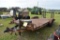 2001 MacLander 18' Flatbed Trailer, 2' Dove Tail,