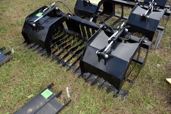 New Brute 80" Rock & Root Grapple, Universal Skid