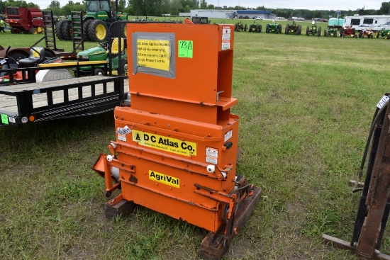 DC Atlas AgriVal Model HM-10 Hammer Mill, 3 Extra