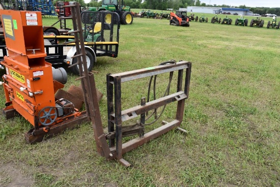 Shop Built Stall Rake With Hydraulic Cylinder Rak