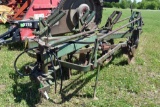 Oliver 548 Plow, 4x18's, 2pt., Coulters, With Cyl