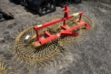 Tonutti 3 Wheel Hay Rake, 3pt., New