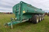 2002 Houle 9500 Manure Tank, Quad Axle, 9500 Gall