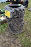 Solideal 10-16.5 Skid Loader Tires, New