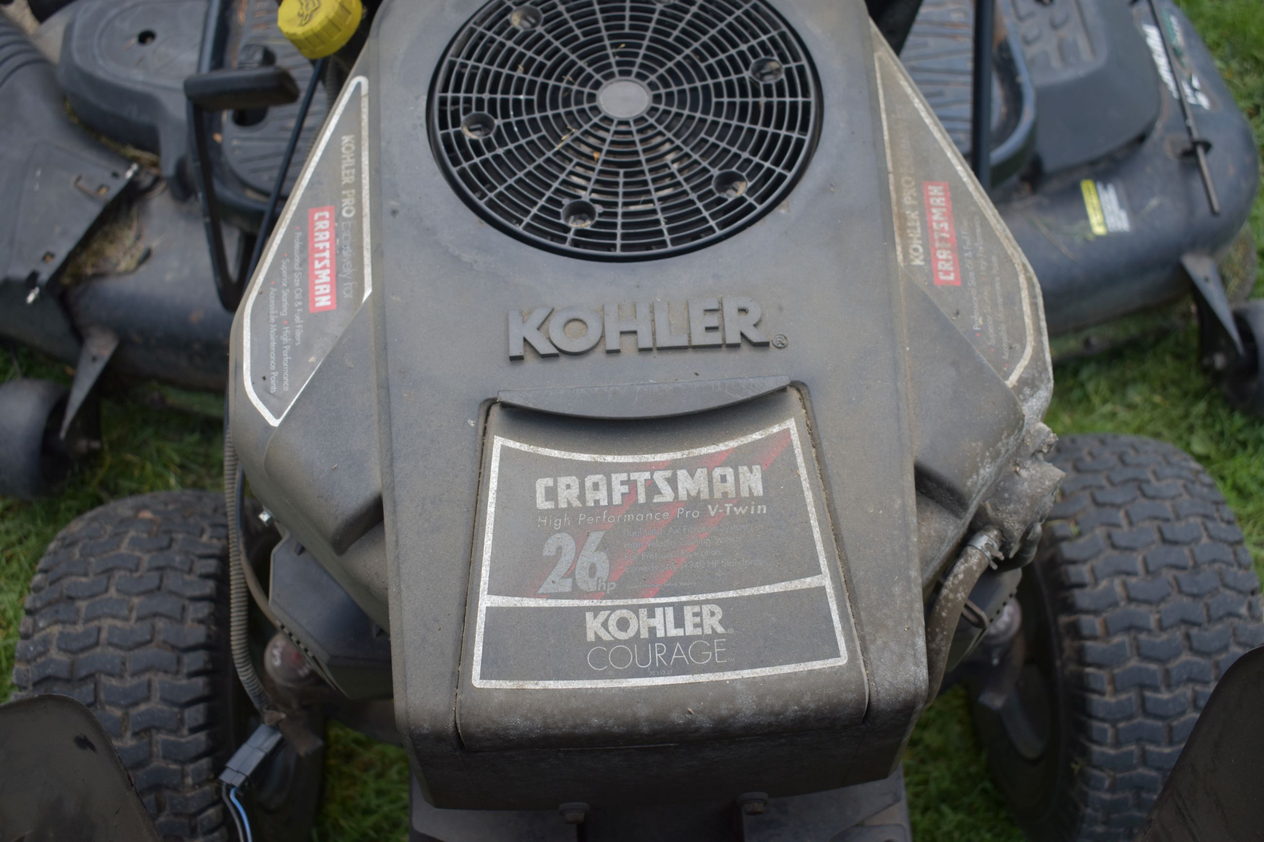 Craftsman kohler pro 25 v twin hotsell