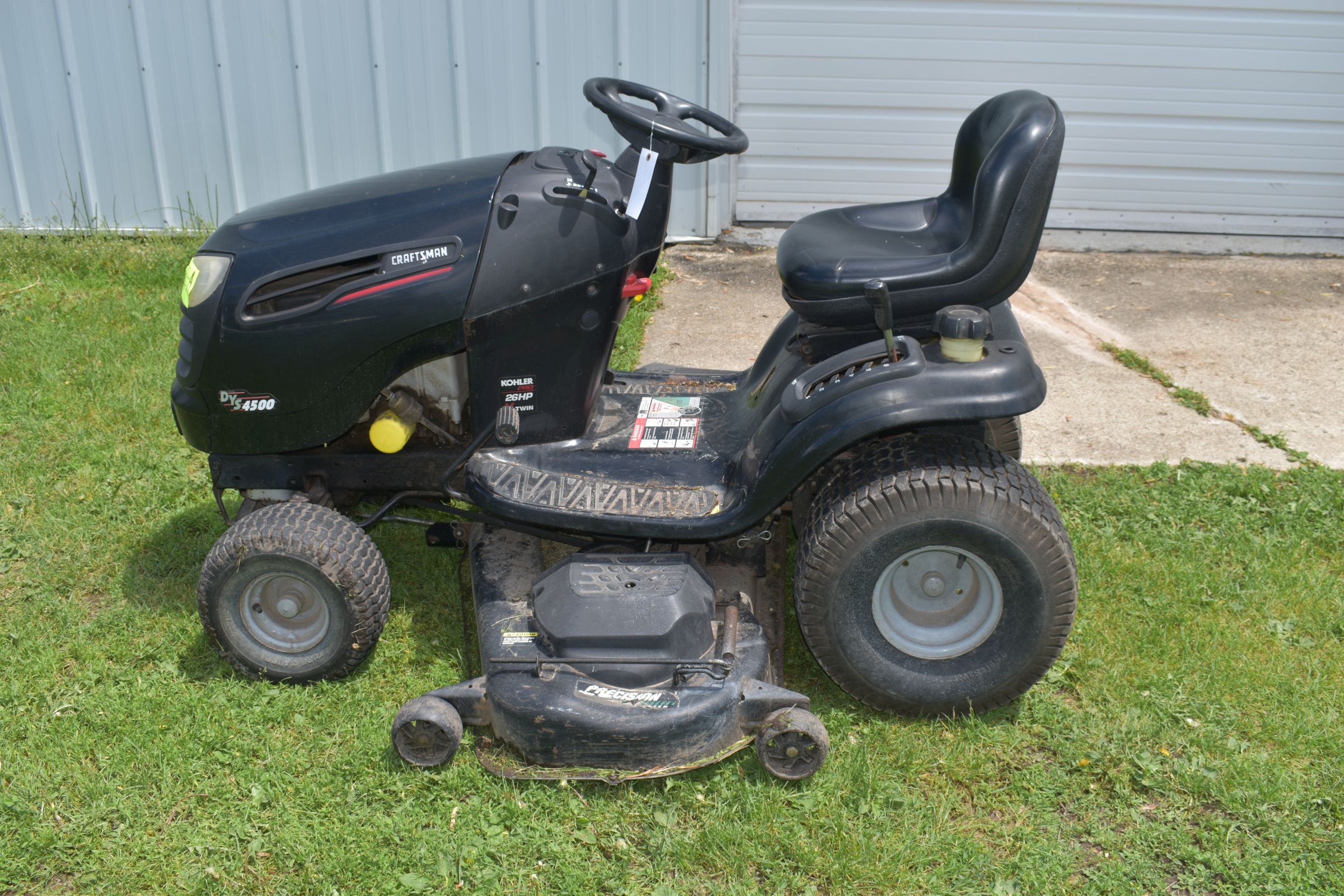 Craftsman dys 2024 4500 mower deck