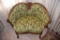 Fancy Settee Oversized Chair With Carving