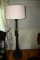 Oak Wood Floor Lamp