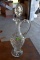 Leaded Crystal Cut Glass Wine Pitcher