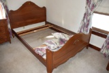 The Davis Cabinet Company From Nashville, Aged Walnut Full Size Bed