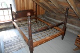 Very Nice 4 Post Rope Bed