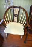 Cane Back Armed Rocking Chair
