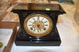 Ansonia Black Laquer Clock