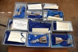 (11) Danbury Mint 1970s And 80s Christmas And Mothers Day Bells