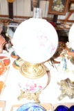 Hand Painted Kerosene Banquet Lamp