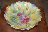 RS Prussia Hand Painted Porcelain Bowl