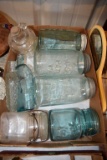 Blue Canning Jars And Bottles
