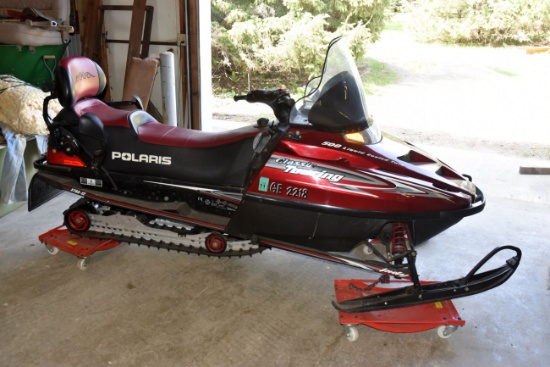 2001 Polaris Classic Touring 500 2-Up Seat, Motor Free, Liquid Cooled Twin, SN: X1C16279, Reverse, H