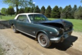 1965 Ford Mustang With Pony Interior, 289, Auto, Motor Stuck, Comes With Extra Parts