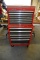 Homak 10 Drawer Top And Bottom Tool Box, PICK UP ONLY,SEE DATES/TIMES ABOVE IN NOTES, NO SHIPPING AV