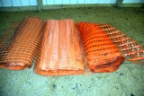 Assortment Of (3) Rolls Of Snow Fence, PICK UP ONLY,SEE DATES/TIMES ABOVE IN NOTES, NO SHIPPING AVAI