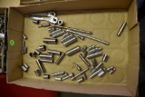 Craftsman 1/4'' Deep And Shallow Well Sockets And Ratchets