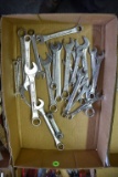 Assortment OF Standard And Metric Wrenches