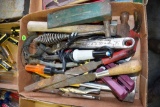 Oil Wrenches, Vise Grips, Hammer, Tape Measure, Assortment Of Tools